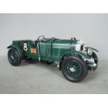 Airfix - A built and unboxed Airfix 1:12 scale 4.5 litre 1930 Bentley plastic model.