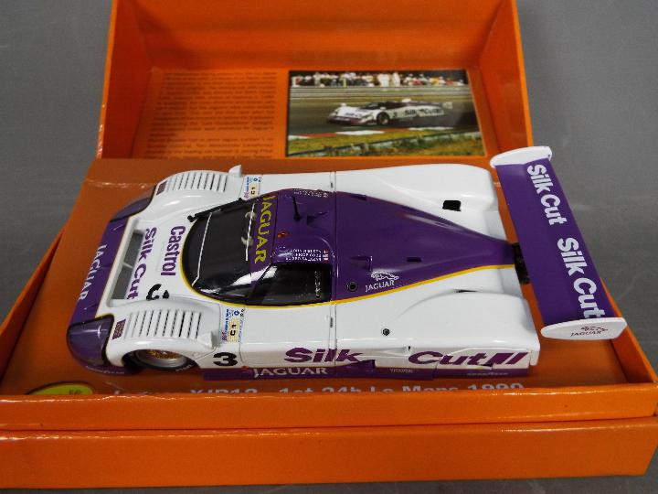 Slot-it - 2 x Jaguar XJR12 Le Mans slot cars including a pink Silk Cut liveried car and a limited - Image 3 of 4