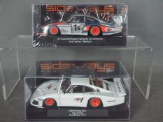 Sideways - 2 x Porsche 935/78 Moby Dick racing cars including 2013 North American National Slot Car