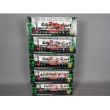 Oxford Diecast - Five boxed Oxford Diecast 1:76 scale diecast trucks from the 'Stobart Rugby League