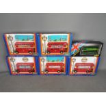 Tomica Dandy - Solido - A fleet of 6 x AEC RT London double deck buses,