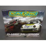 Scalextric - A limited edition Classic Rallycross set with Will Gollops MG Metro 6R4 and Martin