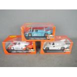 Slot-it - 3 x Porsche 356KH slot cars including a Gulf liveried car,