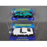Scalextric - 2 x Ford Mustang models,