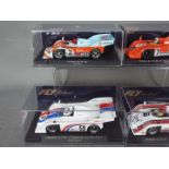 Flyslot - 4 x Porsche 917/10 race cars including Jackie Oliver Gulf livery car,