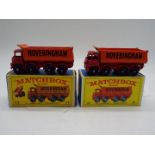 Matchbox, Lesney - Two boxed diecast model vehicles by Matchbox.