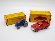 Dinky Dublo - Two boxed Dinky Dublo diecast vehicles.