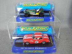 Scalextric - 2 x cars,