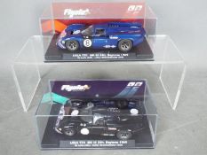 Flyslot - 2 x Lola T70 MkIII 1969 Daytona 24 hour cars. # 705102, # 705301.