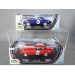 Revell - 2 x Jaguar E Type privateer racing cars, number 50 and number 61. # 08298, # 08299.