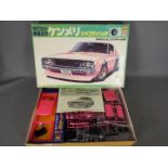 Otaki - A boxed vintage Otaki FA130 1:16 scale Skyline 2000GT (Pink Body) motorised plastic model