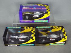 Scalextric - 3 x McLaren Mercedes MP4-16 F1 Kimi Raikkonen cars including 2002 and 2004 models.