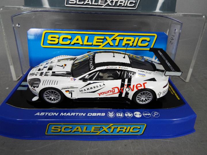 Scalextric - 2 x Aston Martin models, - Image 2 of 3