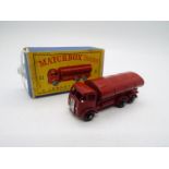 Matchbox, Lesney - A boxed Matchbox Regular Wheels 11 ERF 'Esso' Petrol Tanker.