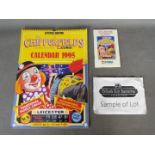 Corgi - Over 50 Limited Edition 'Chipperfields Circus' Calendar for 1995 all individually numbered,