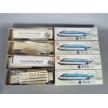 Airfix - Four boxed vintage Airfix plastic model aircraft kits of #03176 McDonnel DC-9-30 'KLM' in