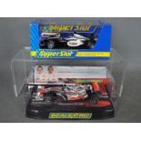 Scalextric - SuperSlot - 2 x McLaren Mercedes models,