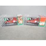 SRC - Slot Racing Company - 2 x Alfa Romeo 33TT12 racing cars,