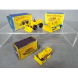 Matchbox, Lesney - Three boxed diecast model vehicles by Matchbox.