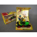 Dinky Toys - A boxed Dinky Toys #447 Parsley's Car 'Bull Nose Morris'.