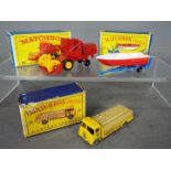 Matchbox, Lesney - Three boxed diecast model vehicles by Matchbox.