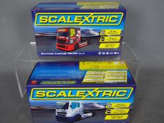 Scalextric - 2 x Trucks, # C3609, # C3610.