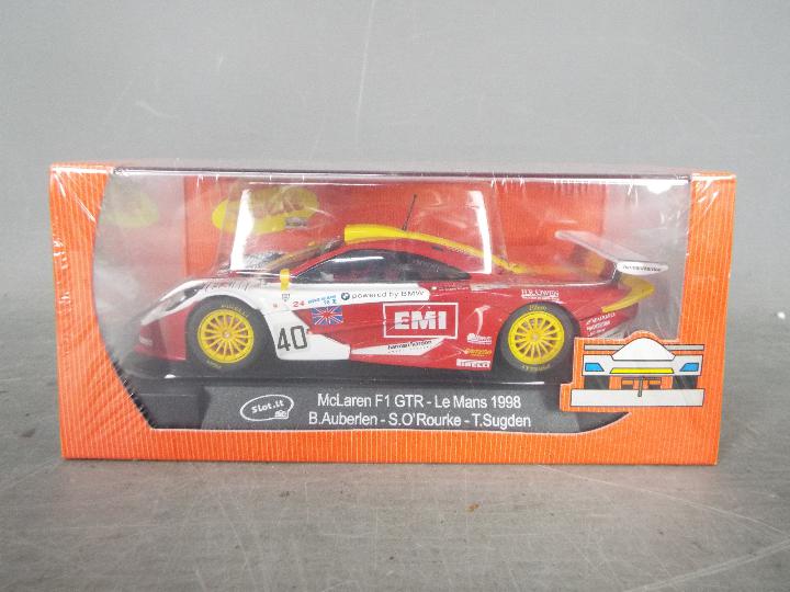 Slot-it - 2 x car, a McLaren F1GTR in 1998 Le Mans livery and a Lola B09/60 in 2010 Le Mans livery. - Image 3 of 3