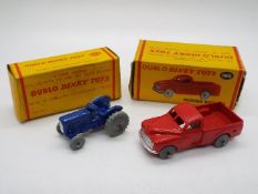 Dinky Dublo - Two boxed Dinky Dublo diecast vehicles.