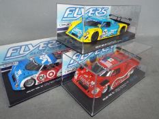 Fly - 3 x Riley Mk XI race cars in different liveries including Universal Express,