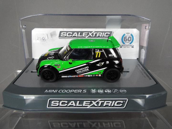 Scalextric - 2 x Mini models, a Countryman WRC driven by Kris Meeke, - Image 3 of 3