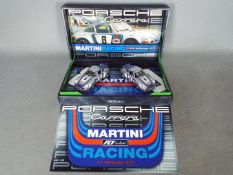 Fly - A 2 x car Porsche 911 Carrera RSR Martini Racing set from the Historical Teams collection.