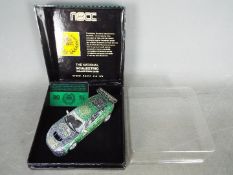 Scalextric - NSCC - A limited edition Jaguar XKR GT3 in snow covered finish,