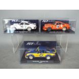 Flyslot - 3 x Porsche 934 racing models including two 1976 Trans-Am models and a 1978 Le Mans car