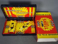 Fly - A 2 x car Team Shell set with Ferrari 512s CL and Porsche 917K models from the Historical