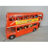 Triang - An unboxed large pressed steel Triang Routemaster Bus.