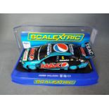 Scalextric - A 2014 Pepsi Max Crew Ford Falcon number 5 car driven by Mark Winterbottom. # C3582F.