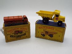 Matchbox, Lesney - Two boxed diecast model vehicles by Matchbox.