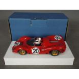 Racer Slot Cars - A rare and highly detailed Ferrari 330 P4 slot car,