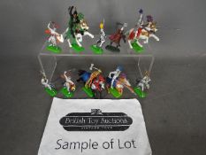 Britians - A legion of over 70 unboxed Britains Deetail (made in China) Knights and Saracens