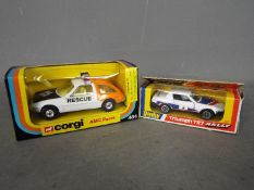 Dinky Toys, Corgi - Two boxed diecast model vehicles.