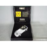 Scalextric - NSCC - A rare Ford GT40 in chrome finish with National Scalextric Collectors Club