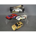 Scalextric - A group of four predominately unboxed Scalextric slot cars.
