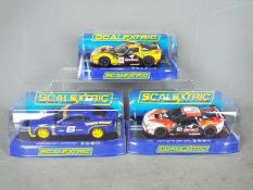 Scalextric - 3 x Chevrolet models,