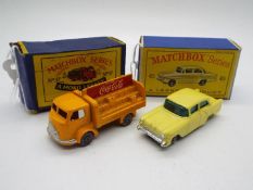 Matchbox, Lesney - Two boxed diecast model vehicles by Matchbox.