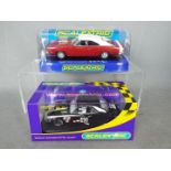 Scalextric - 2 x cars, Dodge Charger R/T Hot Rod, Chevrolet Camaro race car. # C3317, # C2654.