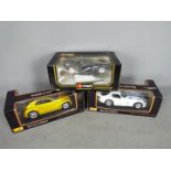 Withdrawn - Maisto, Bburago - Three boxed 1:18 scale diecast model cars.