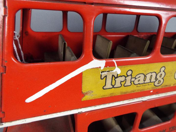 Triang - An unboxed large pressed steel Triang Routemaster Bus. - Image 5 of 5