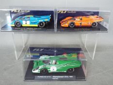 Flyslot - 3 x Porsche 917K models including Jagermeister liveried car, 1991 Championnat V.H.