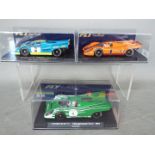 Flyslot - 3 x Porsche 917K models including Jagermeister liveried car, 1991 Championnat V.H.