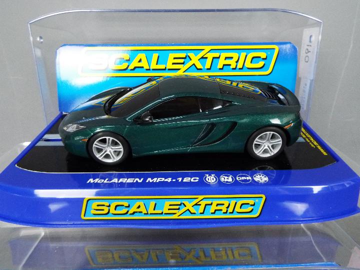 Scalextric - 2 x McLaren MP4-12C models, - Image 3 of 3